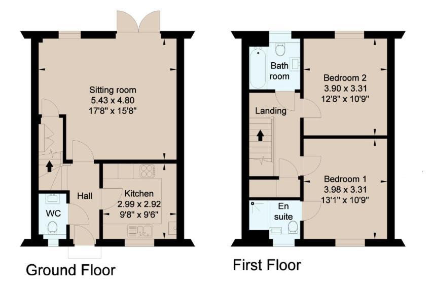 Lion Cottage, Broadway 브로드웨이 외부 사진